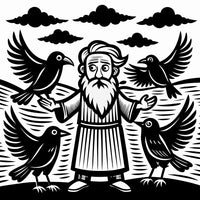 Old Testament Biblical Character Colouring Templates