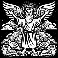 Old Testament Biblical Character Colouring Templates