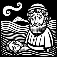 Old Testament Biblical Character Colouring Templates