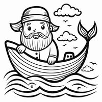 Old Testament Biblical Character Colouring Templates
