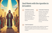 Acts 9 - The Conversion of Saul: A Journey from Persecutor to Apostle