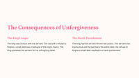 Matthew 18:21-35  - The Parable of the Unforgiving Servant