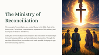 The Ministry of Reconciliation from 2 Corinthians 2