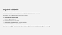 GFG Curriculum- Grade 5 -Term 1 – Week 1 - God Calls Moses