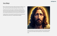 GFG Curriculum- Grade 2 -Term 1 – Week 4 - Jesus Raises Lazarus
