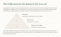 A Study of 2 Corinthians 8