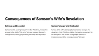 Samson's Riddle and Marriage - Judges 14