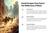 David's Escape from Saul in 1 Samuel 23