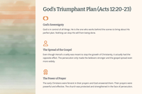 Acts 12: Persecution, Escape, and God's Triumph