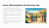 Luke 10:1-24 - The Mission of the Seventy-Two