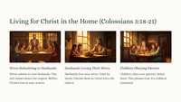 Colossians 3: Living as God's People