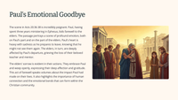 The Apostle Paul's Final Journey: A Study of Acts 20