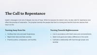 Isaiah 1: A Prophetic Call for Repentance