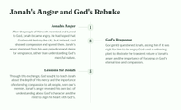 Jonah 4 - The Book of Jonah: A Lesson on God's Compassion