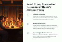 The Book of Hosea: Lessons from Hosea 3