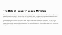 John 17:1-26 - The High Priestly Prayer