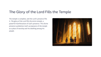 Building the Temple of God - 1 Kings 6