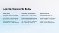 The Prophecy of Isaiah: Chapter 3