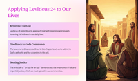 Leviticus 24 - Living in God's Presence