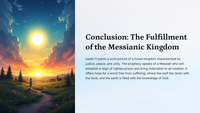 The Hope of the Messianic Kingdom (Isaiah 11)