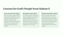 The Judgment of Nineveh: Nahum 2