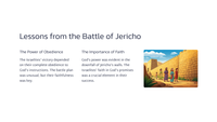 Joshua 6 - The Battle of Jericho: A Divine Conquest