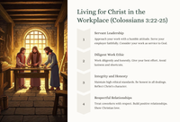 Colossians 3: Living as God's People