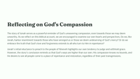 Jonah 4 - The Book of Jonah: A Lesson on God's Compassion