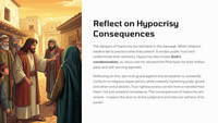 The Pharisees' Hypocrisy: A Lesson from Luke 11:37-54