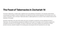 The Day of the Lord: Zechariah 14