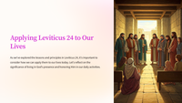 Leviticus 24 - Living in God's Presence