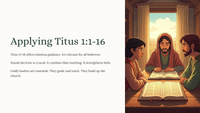 Titus 1:1-16: Establishing Godly Leadership