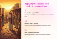 The Appointed Feasts of the Lord - A Study of Leviticus 23