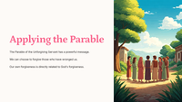 Matthew 18:21-35  - The Parable of the Unforgiving Servant