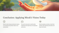 Micah 4: A Prophetic Vision for the Future