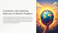 The Prophecy of Micah 6: A Call to Compassion