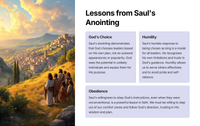 1 Samuel 10 - A Lesson in Obedience and God's Guidance