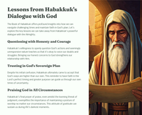 Habakkuk 2 - The Book of Habakkuk: A Dialogue with God