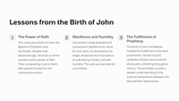 Luke 1:27-80 -The Birth of John the Baptist