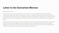 John 4:27-54 - The Samarian Woman and the Disciples