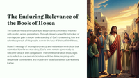 The Book of Hosea 2 : A Prophetic Message of God's Love