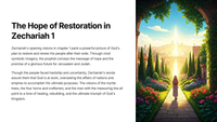 Zechariah 1 - A Prophetic Vision for Restoration