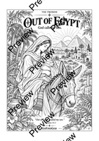 The Birth of Jesus — Christmas Coloring Collection 2026 (30 pages -Printable PDF)