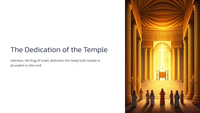 1 Kings 8 -The Dedication of the Temple