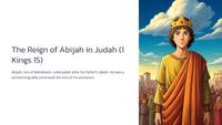 The Reign of Abijah in Judah (1 Kings 15)