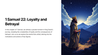 1 Samuel 22: Loyalty and Betrayal