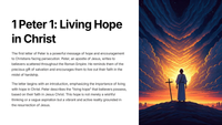 1 Peter 1: Living Hope in Christ