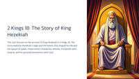 2 Kings 18: The Story of King Hezekiah