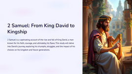 2 Samuel: From King David to Kingship