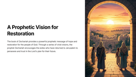 Zechariah 1 - A Prophetic Vision for Restoration